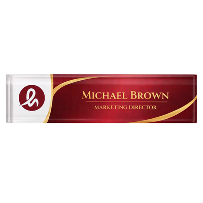 Acrylic Desktop Name Badges
