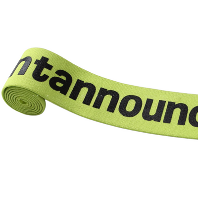 Silkscreen Printed Elastic Bands