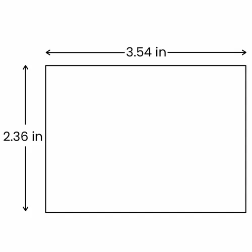 2.36 x 3.54 in
